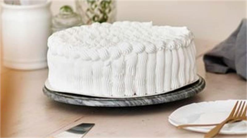 עוגת וניל קטנה, עוגה בקוטר 18 ס"מ.