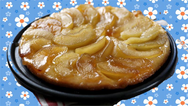 עוגת טארט טאטן תפוחים קלאסי ומופלא לשניים