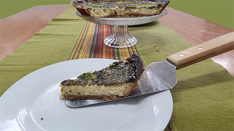 טארט ליים ומאצ'ה בקלתית בייגלה