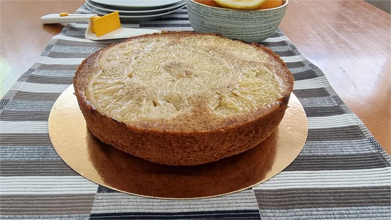 עוגת אשכוליות הפוכה ומטריפה