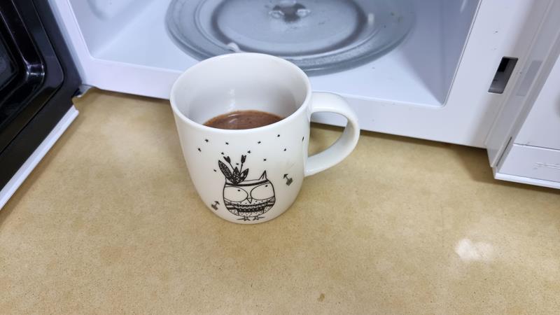 עוגת מאג שוקולד וגראפה, עוגת שוקולד וגראפה במאג בפחות מ-5 דקות