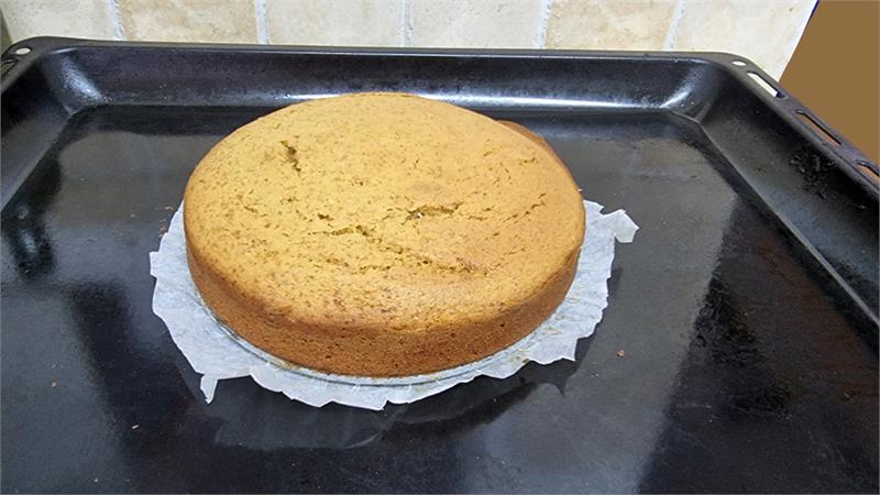 עוגת דלעת נהדרת ופריכה בתבנית קוטר 18 ס"מ