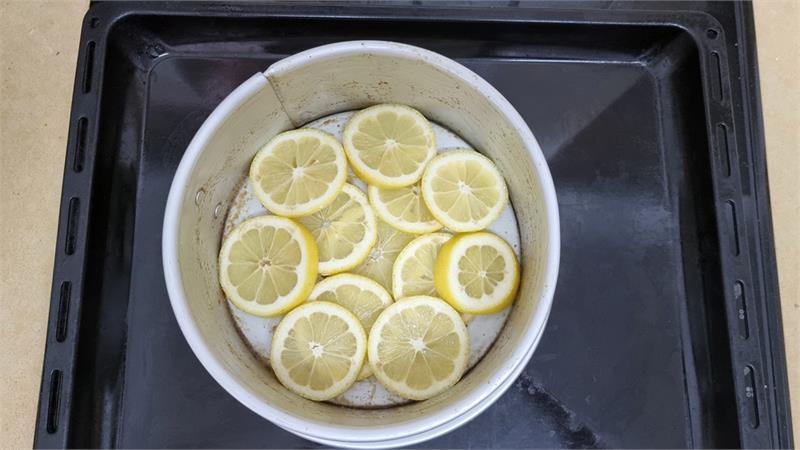 עוגת לימונים הפוכה הכי טעימה