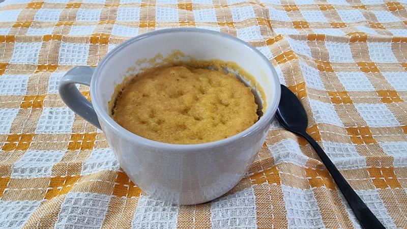 עוגת מאג דלעת, עוגת דלעת במאג בפחות מ-5 דקות