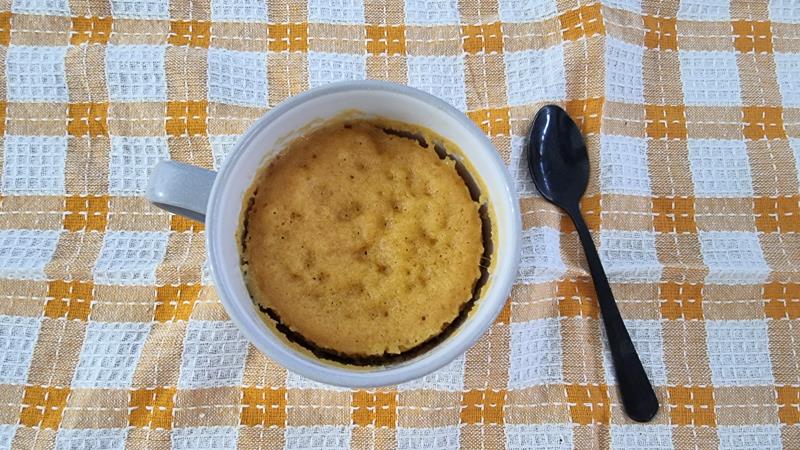 עוגת מאג דלעת, עוגת דלעת במאג בפחות מ-5 דקות