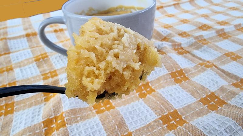 עוגת מאג דלעת, עוגת דלעת במאג בפחות מ-5 דקות