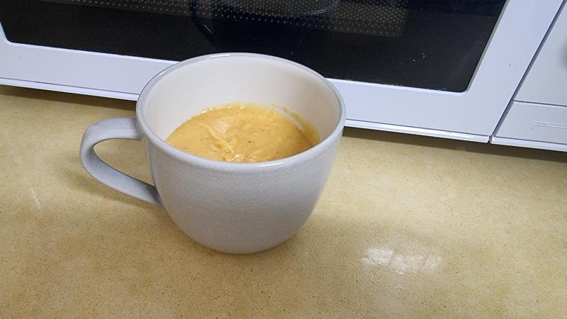 עוגת מאג דלעת, עוגת דלעת במאג בפחות מ-5 דקות