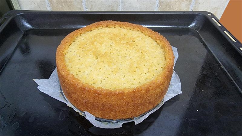 עוגת קרם לימון מהממת בתבנית 18 ס"מ