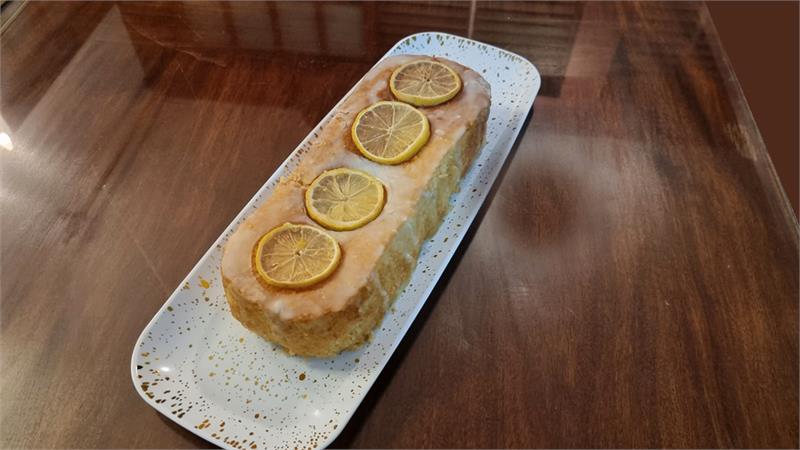 עוגת קרם לימון בתבנית אינגליש קייק