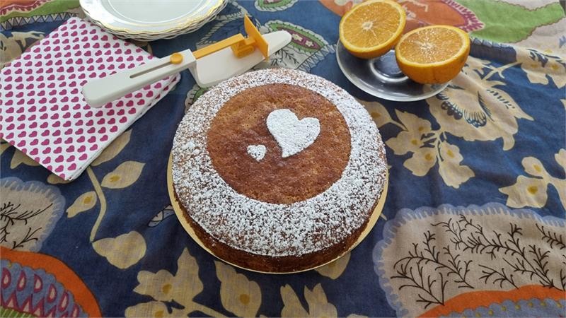 עוגת תפוזים עם שמן זית וקמח תירס הכי טעימה וקלה להכנה