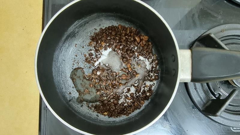 פולי קפה מסוכרים לקישוט עוגה פאי טארט או קאפקייקס 