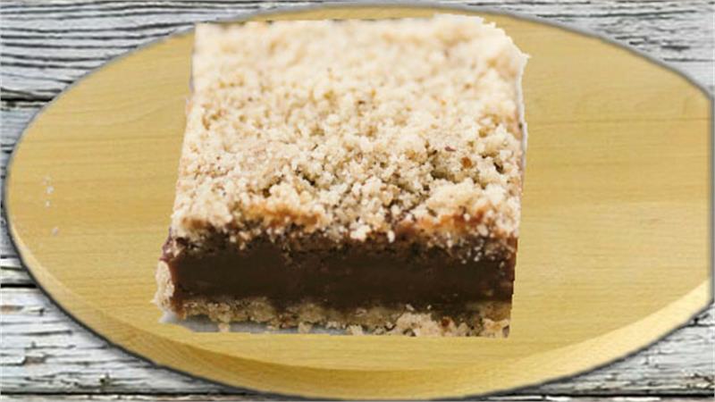 חיתוכיות שוקולד, אגוזים וחלב מרוכז 