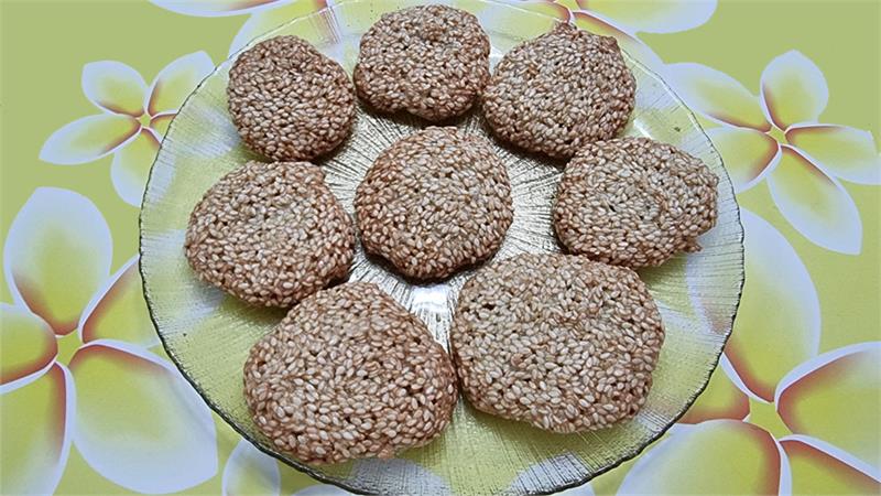 עוגיות שומשום ללא קמח הכי קלות להכנה 