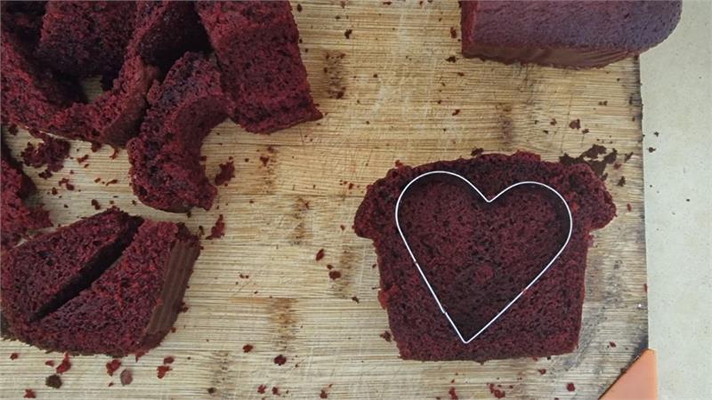 עוגה עם לב חבוי הכי יפה וטעימה, עוגה עם לב