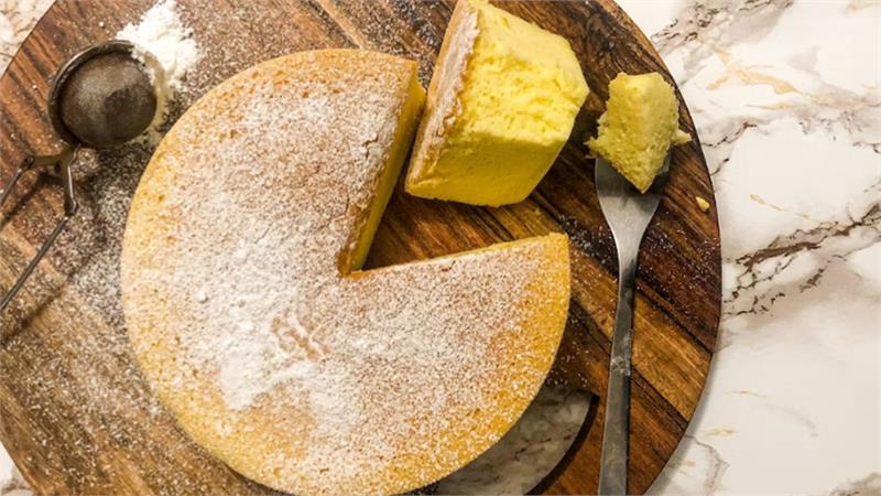 איך להכין עוגת גבינה יפאנית בתבנית קוטר 18 ס"מ
