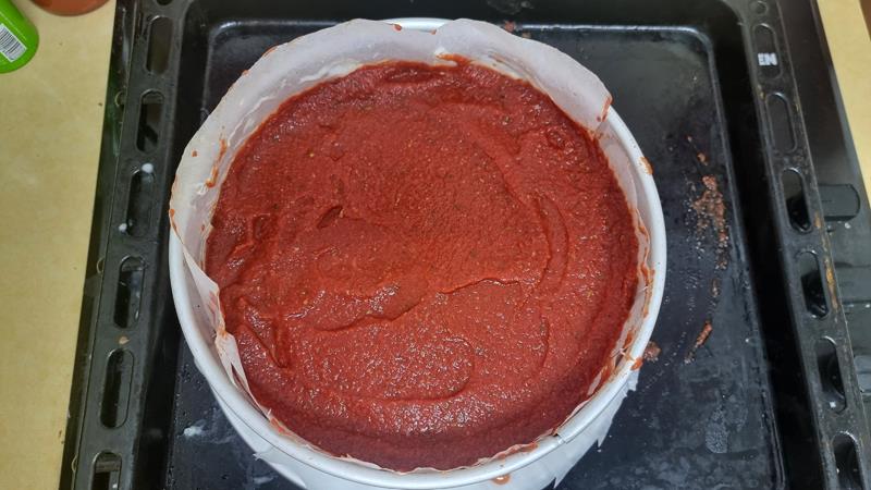 עוגת פסטה ריגטוני ברוטב עגבניות הכי טעימה וקלה להכנה