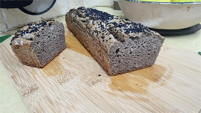 לחם קמח בננה ירוקה בריא וטעים ב-5 דקות עבודה וללא גלוטן