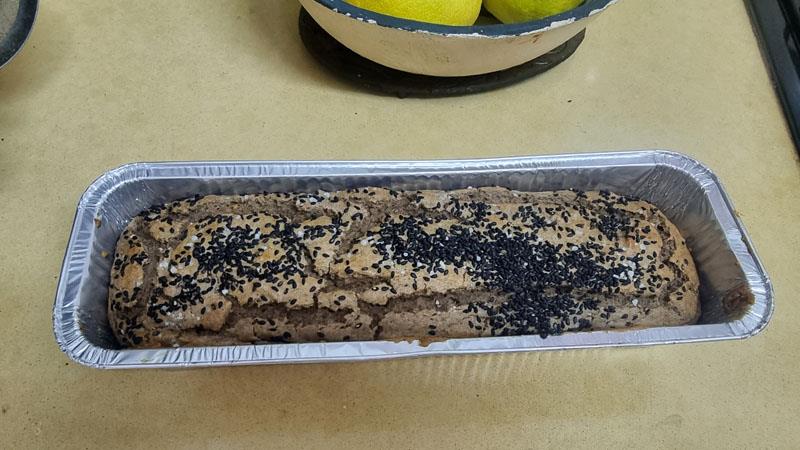 לחם קמח בננה ירוקה בריא וטעים ב-5 דקות עבודה וללא גלוטן