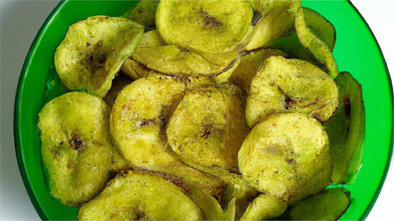 צ'יפס בננה ירוקה ומושלמת