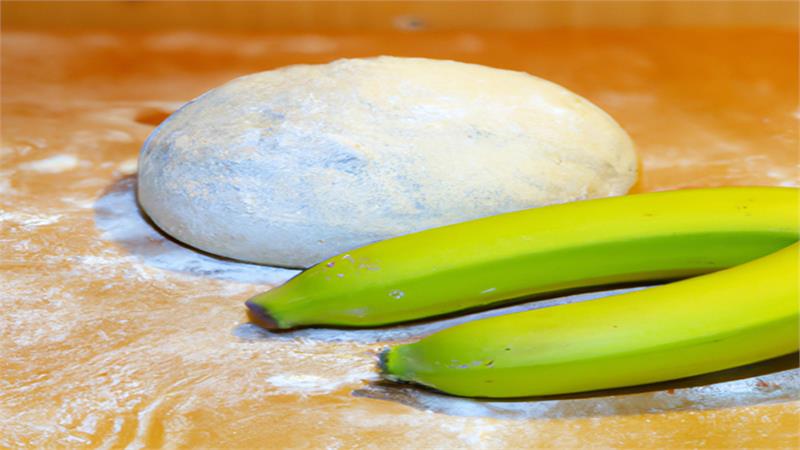 בצק פריך מקמח בננה ירוקה ב-5 דקות עבודה