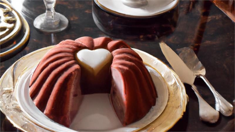 עוגת בונדט שוקולד צ'יפס קטיפה אדומה הכי מרשימה וטעימה