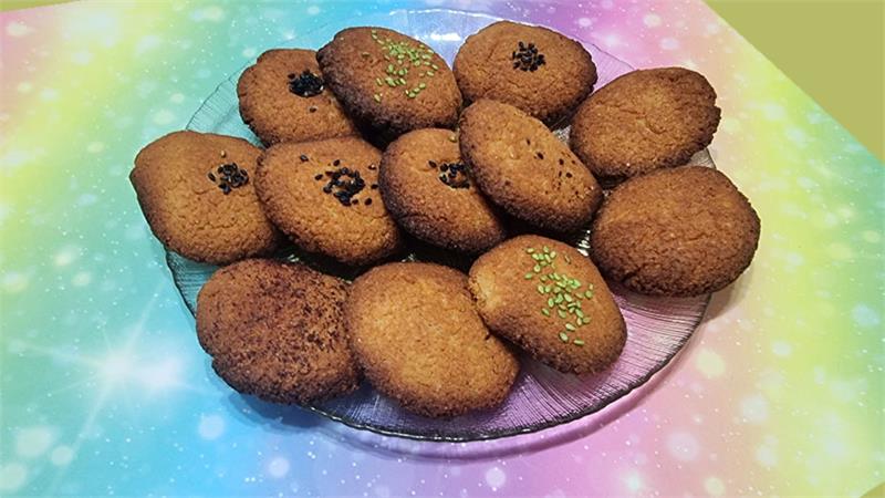 עוגיות שקדים מ-3 מרכיבים בלבד, עוגיות דלות פחמימה