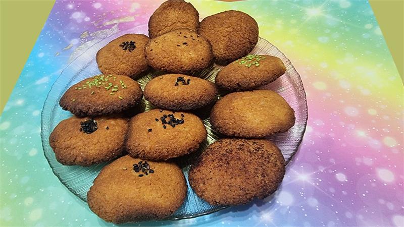 עוגיות שקדים מ-3 מרכיבים בלבד, עוגיות דלות פחמימה