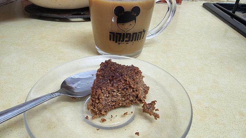 עוגת דלורית עם שוקולד ושיבולת שועל הכי טעימה וקלה להכנה