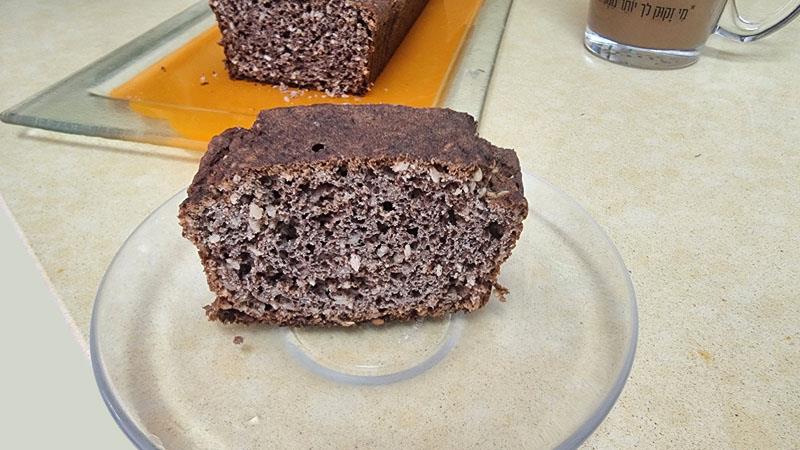 עוגת 1700 קלוריות 90 קלוריות לפרוסת עוגה, עוגה דלת קלוריות ללא גלוטן