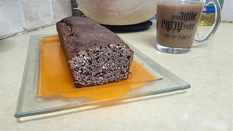 עוגת 1700 קלוריות 90 קלוריות לפרוסת עוגה, עוגה דלת קלוריות ללא גלוטן