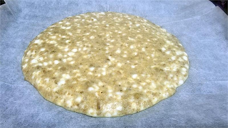 פיצה קוטג עם בצק קוטג