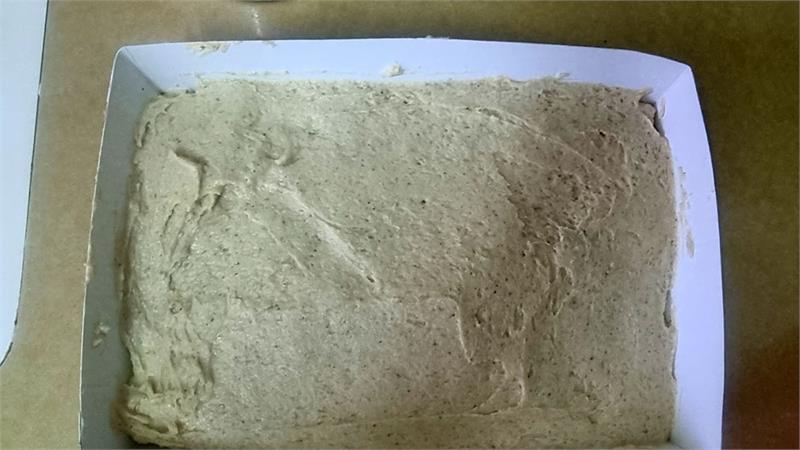 עוגת תפוחים הכי קלה להכנה בתבנית מרובעת 