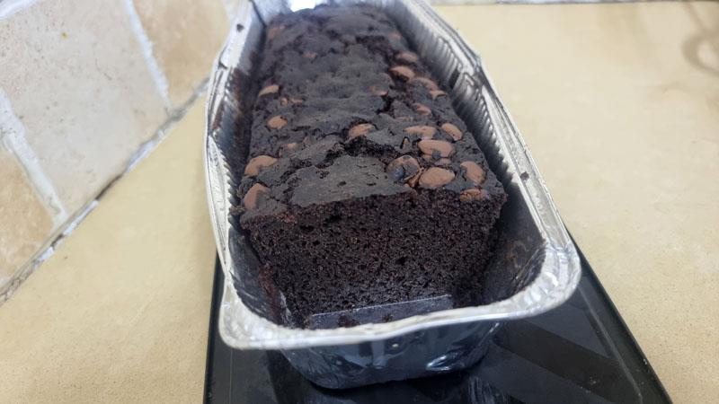 עוגת שוקולד קמח בננה ירוקה קקאו ושוקולד צ'יפס