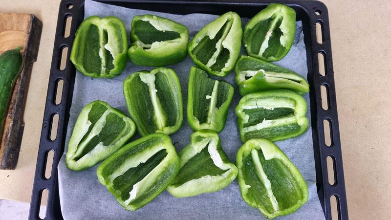 פשטידת פלפלים ירוקים הכי טעימה