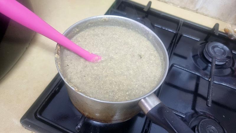 חומוס עדשים ירוקות ממרח עדשים ירוקות