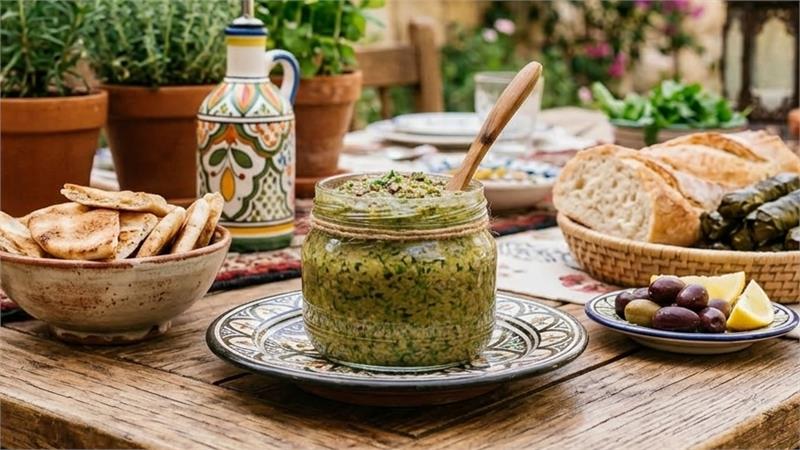 ממרח עלי גפן צפון אפריקאי