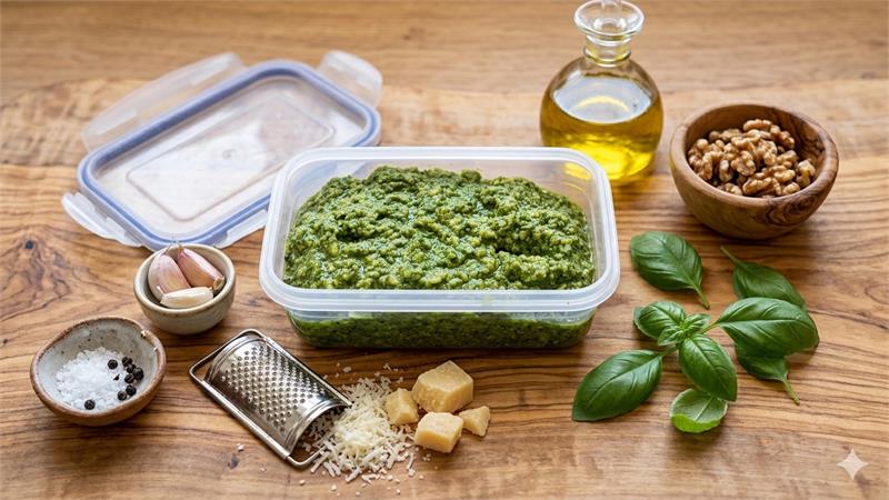 פסטו ביתי ב-10 דקות