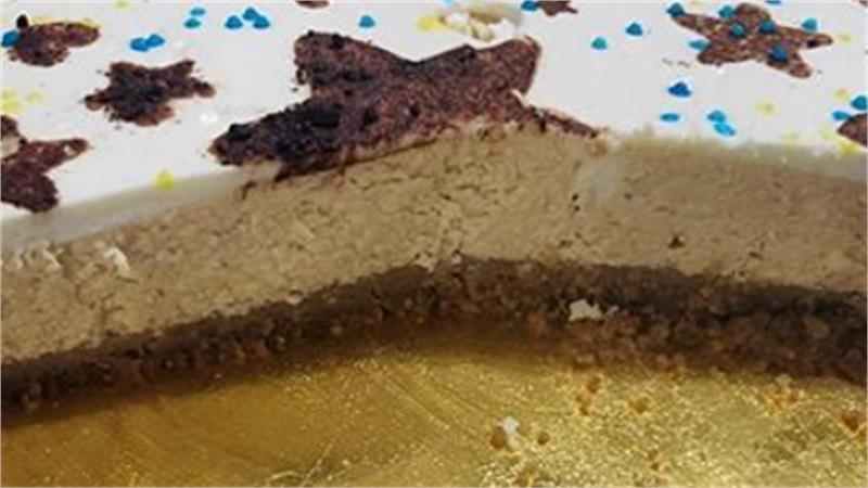 ציפוי שמנת סוכר לעוגה