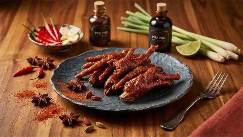 כפות רגלי תרנגולת ברוטב פירי פירי