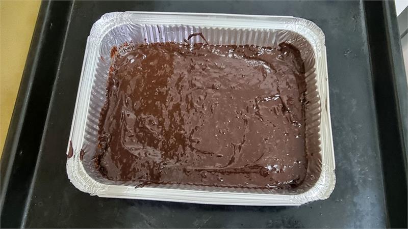 עוגת שוקולד מ-2 מרכיבים בלבד, עוגת שוקולד  פאדג', עוגה ללא סוכר 