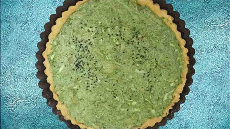 קיש תרד וקישואים הכי טעים וקל להכנה