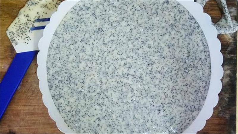 עוגת פרג מושלמת, עוגת פרג לחפור בה