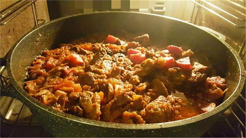 אצבעות אנטריקוט ברוטב פטריות וערמונים