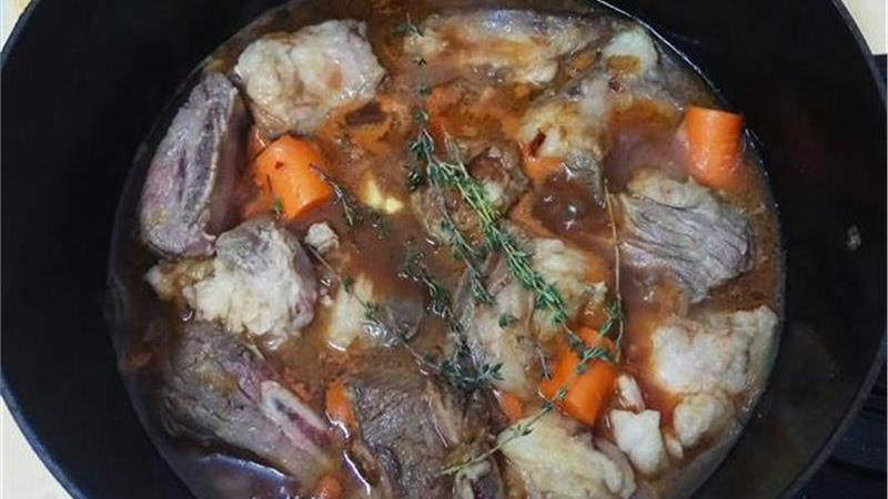 תבשיל אסאדו עם ערמונים