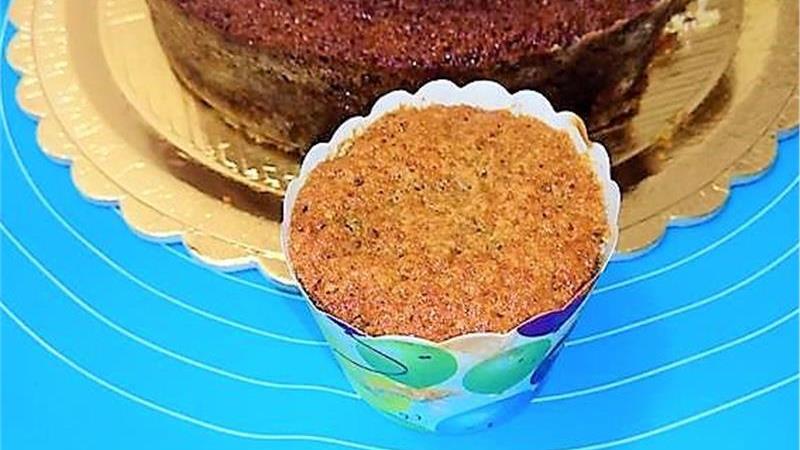 קאפקייקס דלעת עם מרווה וחמאה חומה