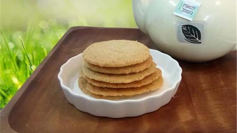 עוגיות תה חמדת השקד מתוקות ועדינות