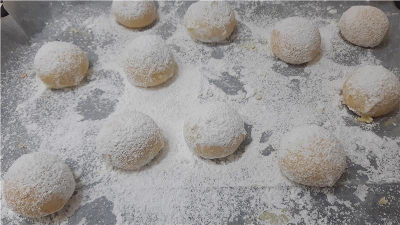 עוגיות חתונה מקסיקנית