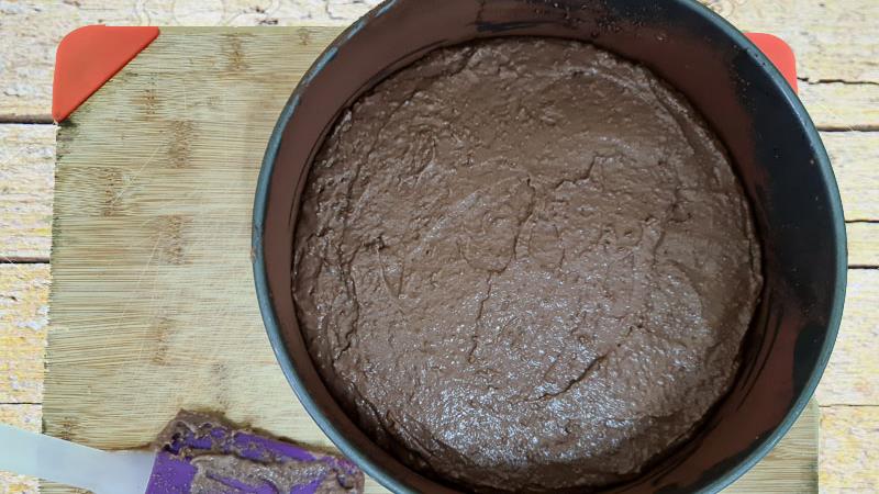 עוגת שוקולד מ-3 מרכיבים בלבד