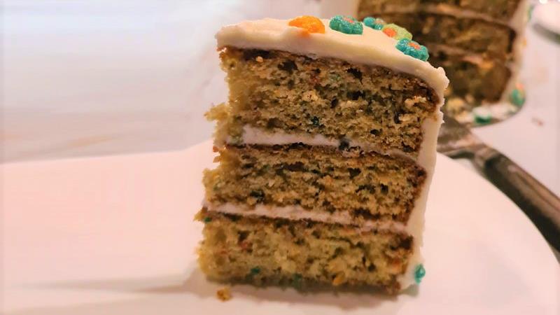 עוגת דגני בוקר פירות, עוגת קורנפלקס, עוגת קורנפלקס פירות,