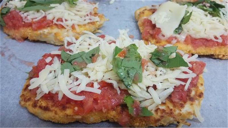 שניצל  עוף עם פרמזן